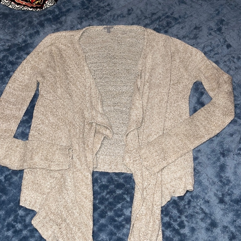 Tan Charlotte Russe cardigan